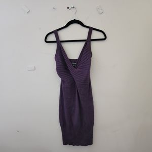 Purple knit Teaberry dress
